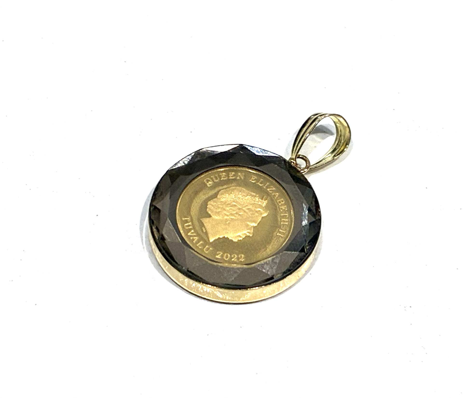 （金）K24　ツバル　エンジェル金貨 1.25oz　K18　枠