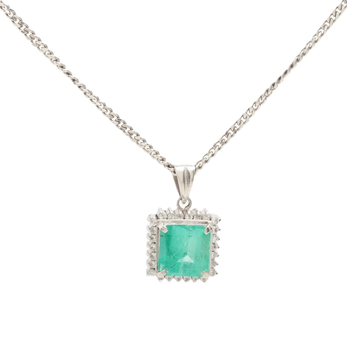 Pt900エメラルド付きネックレス高価お買取りさせていただきました💍✨下田市 河津町 松崎町 南伊豆町 東伊豆町 賀茂郡の買取なら「いちふじ」へ！