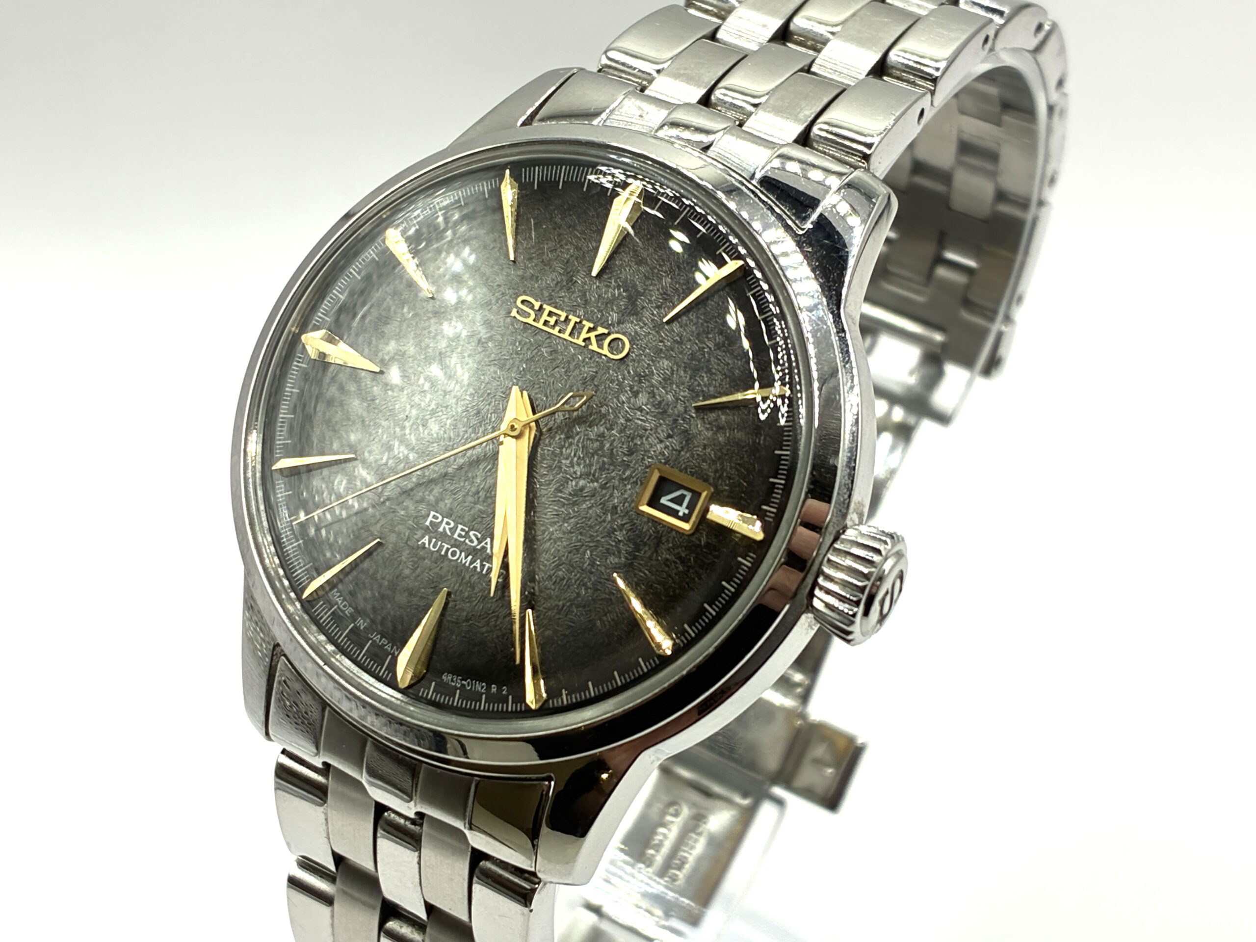 夜の東京をイメージした、美しい文字盤。大人の普段使いに似合うSEIKO PRESAGEをお買取りしました 　【田原・豊橋・豊川の買取りはいちふじパオ田原店へ💗】