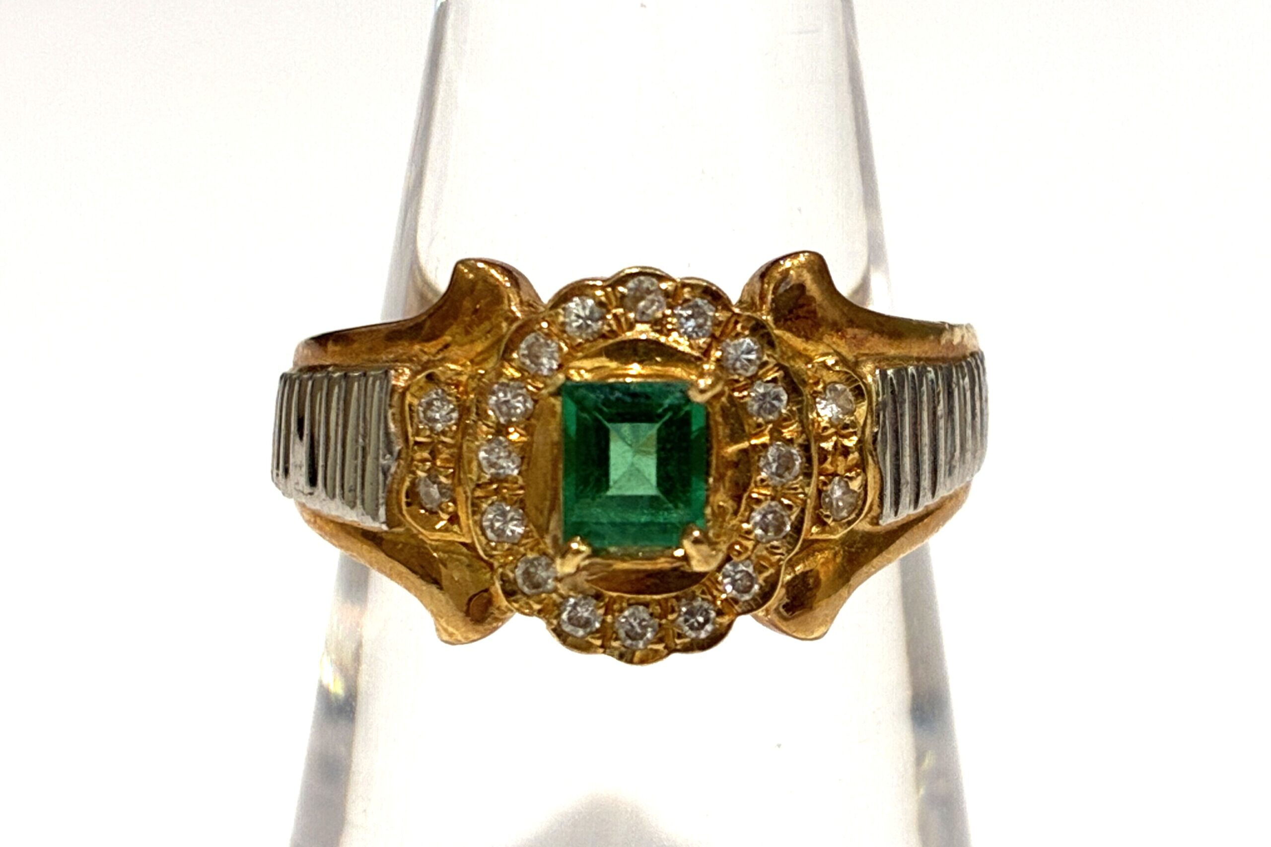 K18エメラルド付きリング高価お買取りさせていただきました💍✨下田市 河津町 松崎町 南伊豆町 東伊豆町 賀茂郡の買取なら「いちふじ」へ！