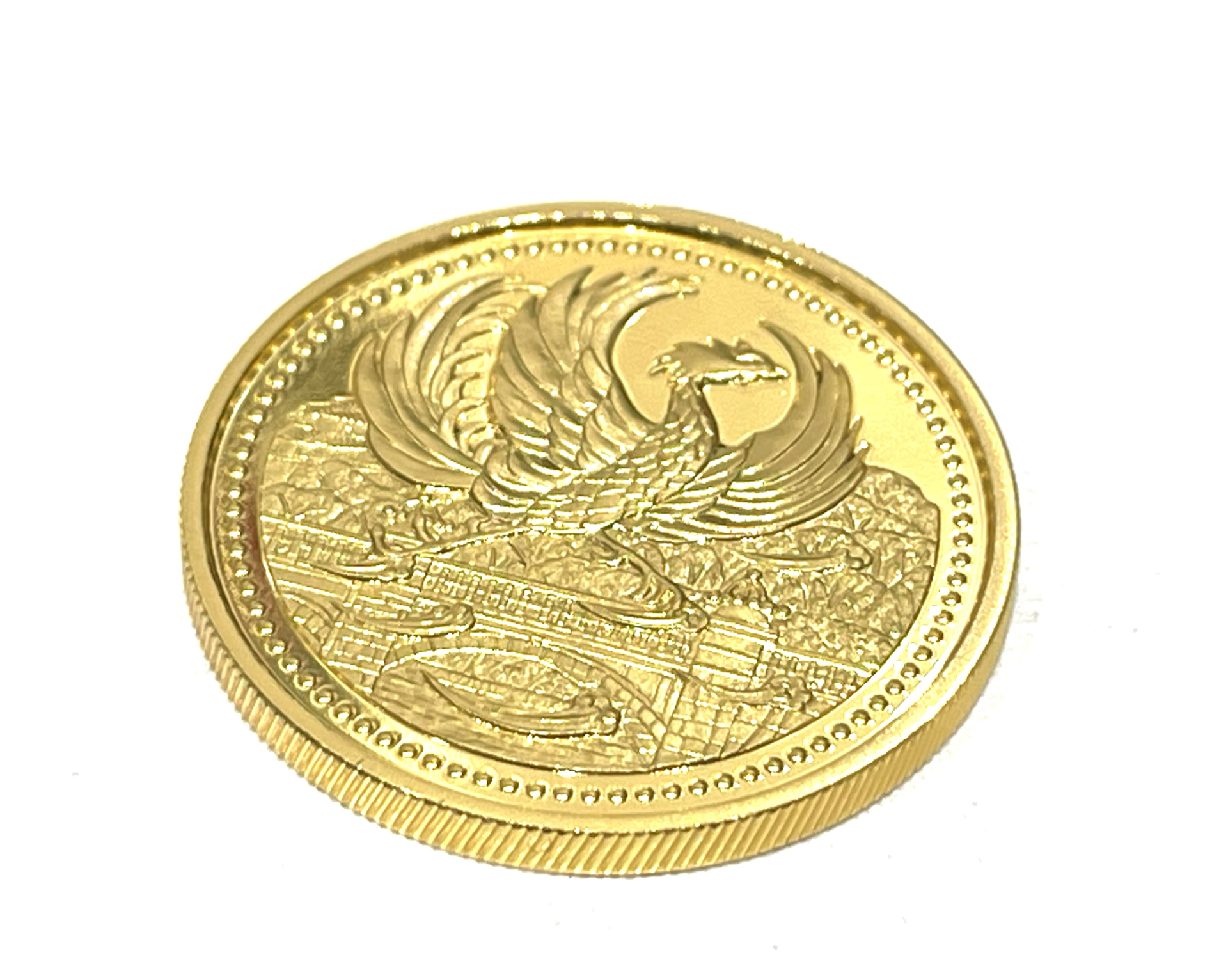 天皇陛下御在位20年記念1万円金貨幣