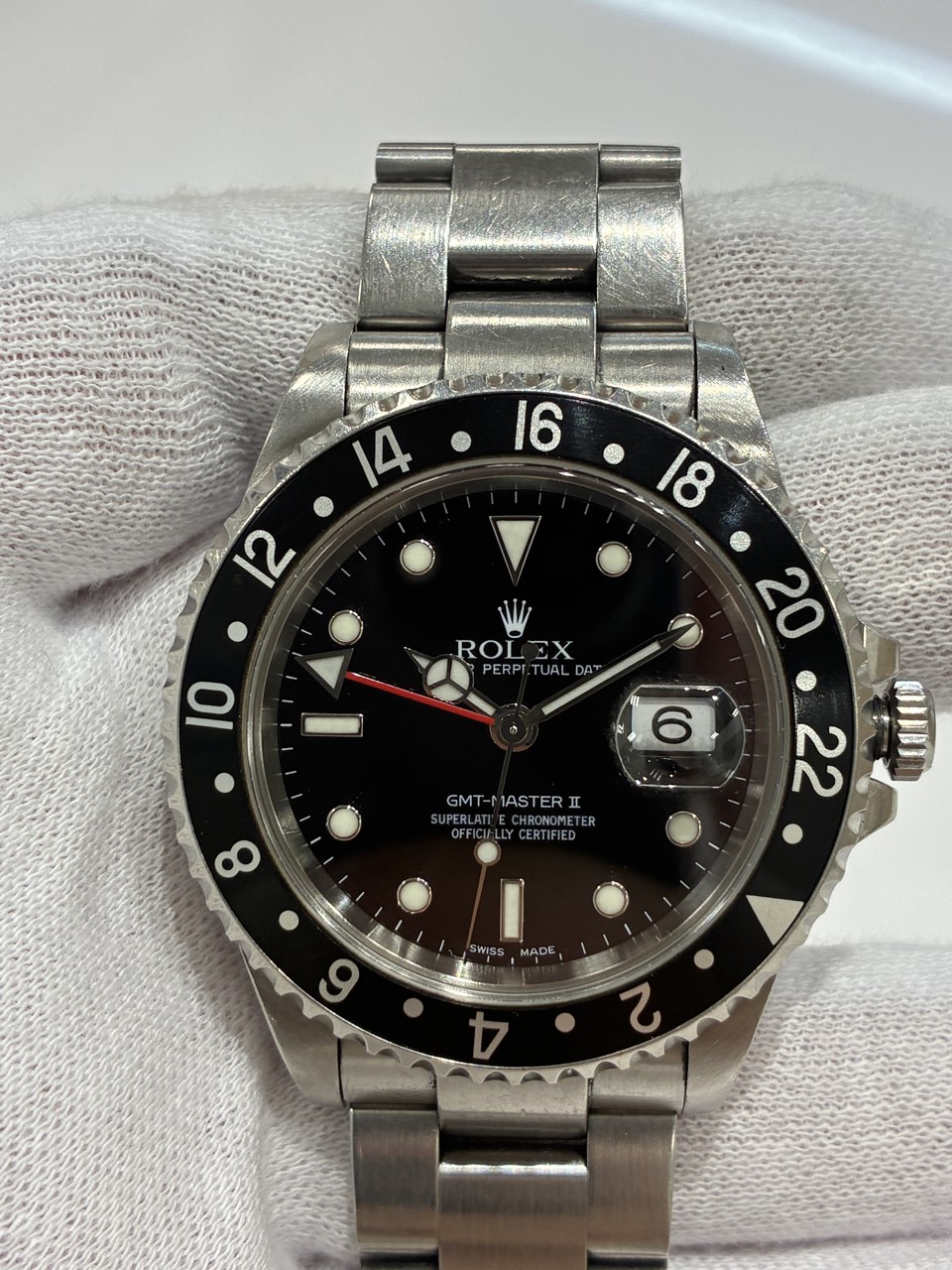 碧南市の買取専門いちふじ ピアゴ碧南東店でお買取りしたROLEX GMTマスターⅡ Ref.16710 