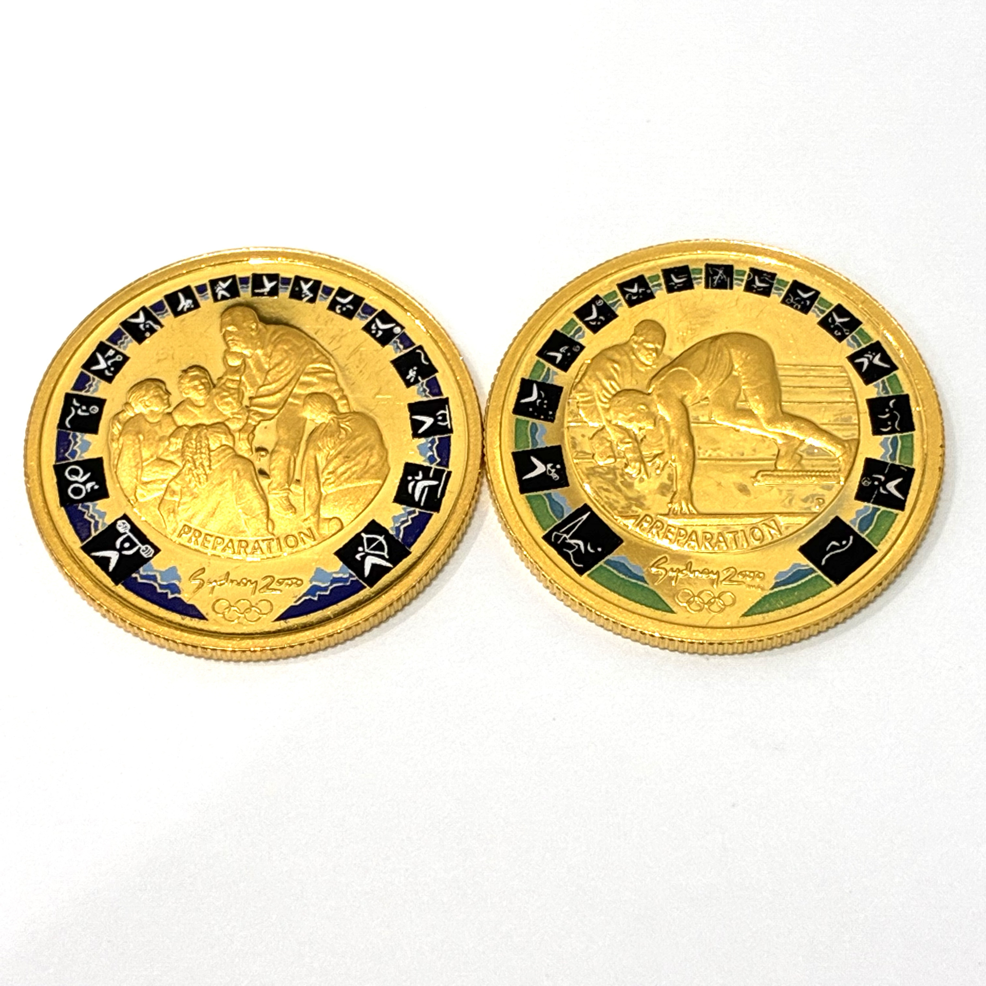 2000年シドニーオリンピック 公式100ドル金貨