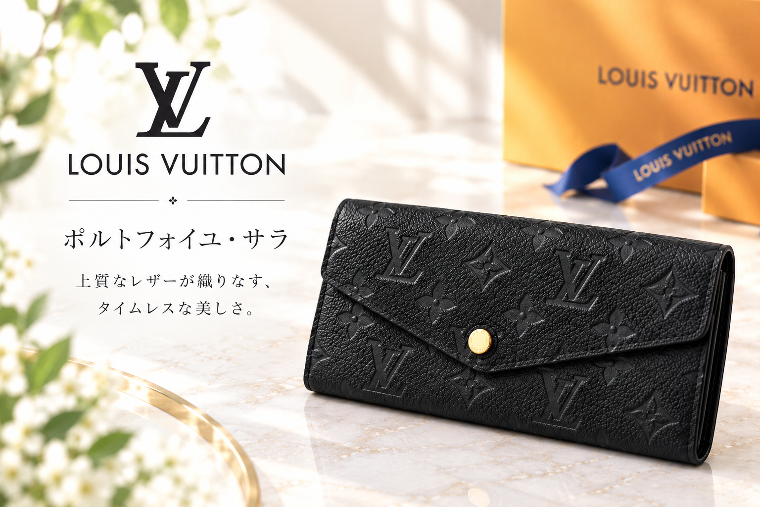 ルイヴィトン　ポルトフォイユサラ　清水町買取　リサイクルショップ