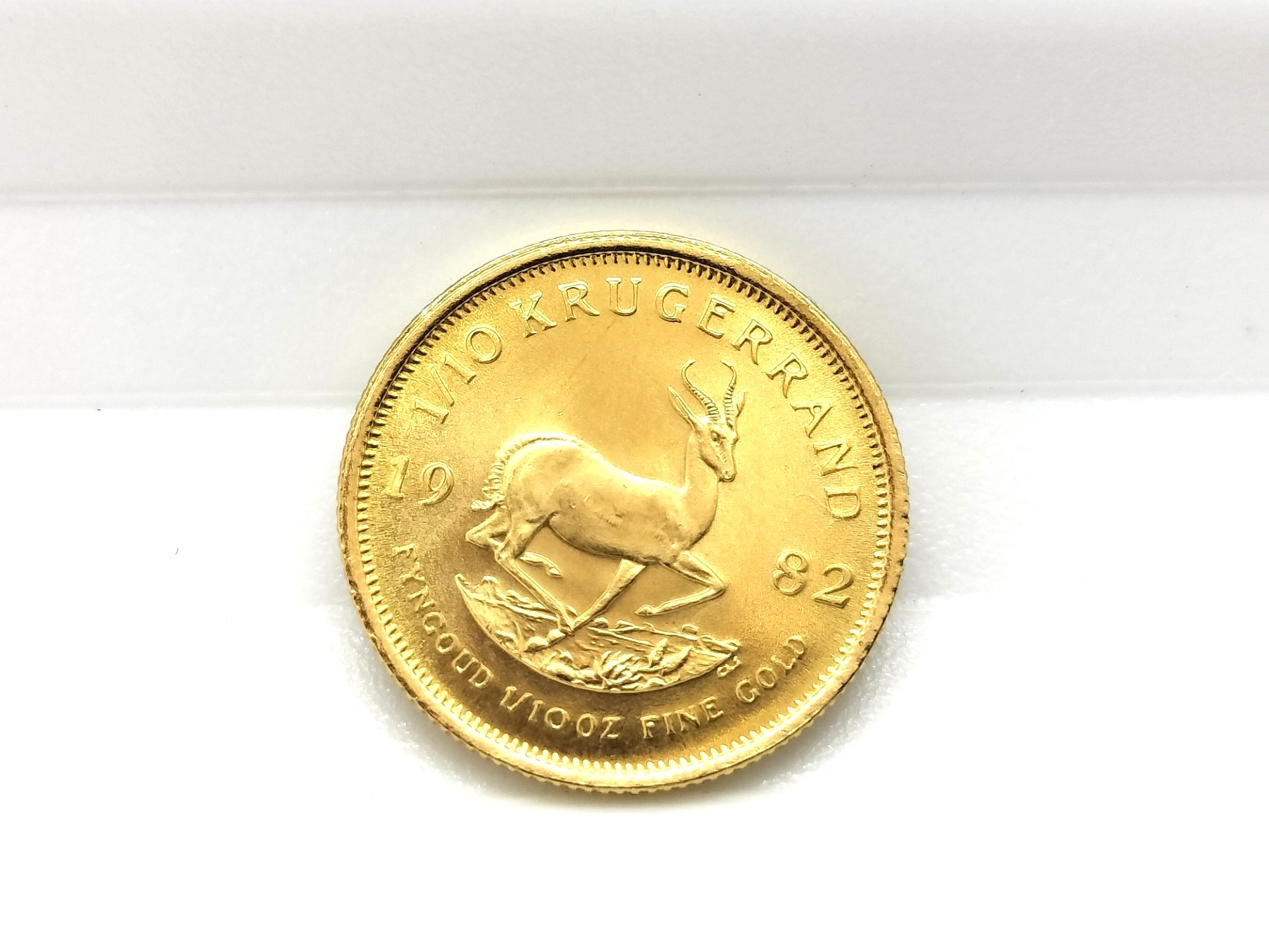 クルーガー金貨１／10㌉