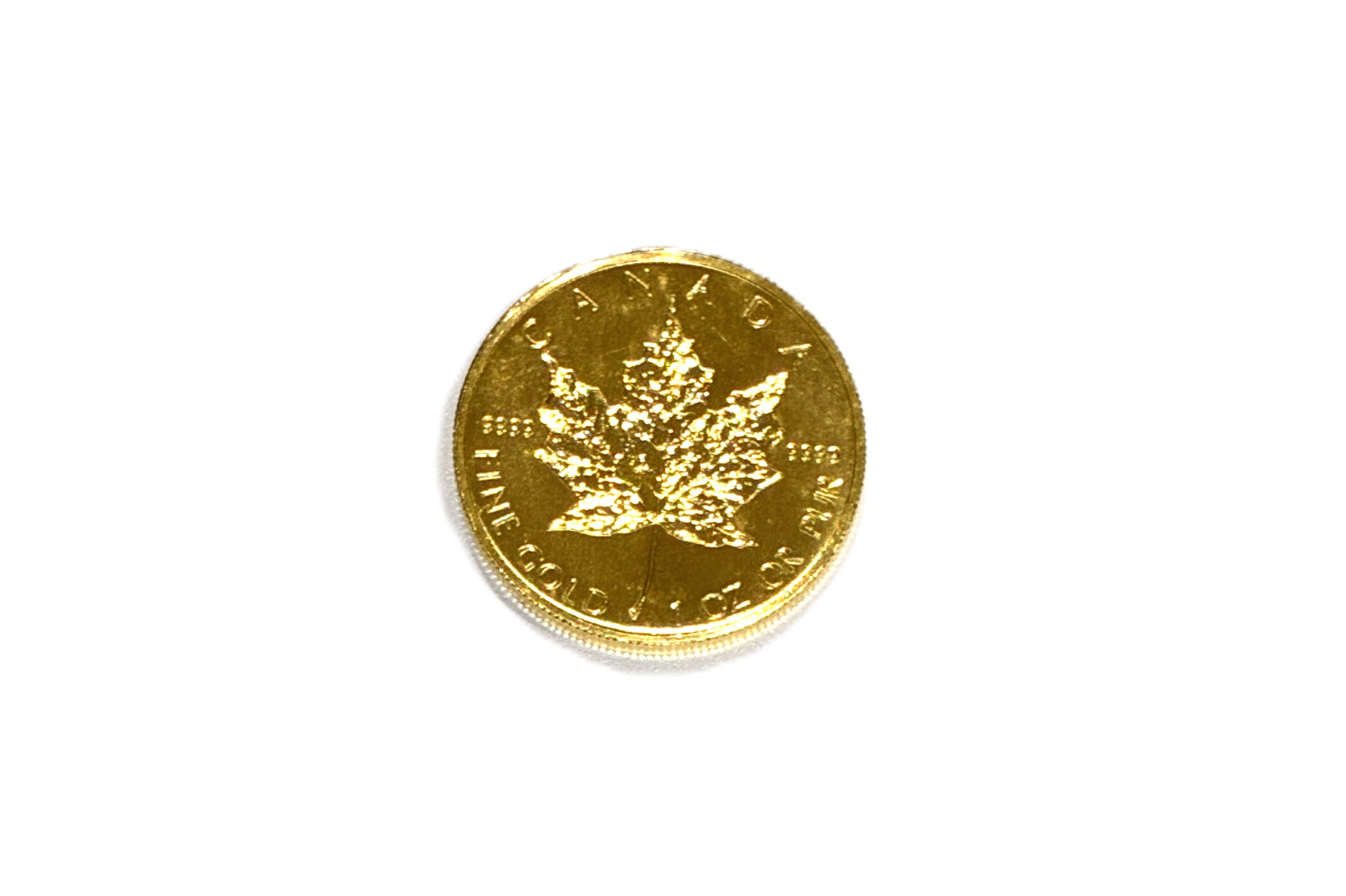 1OZのメープルリーフ金貨お買取りさせていただきました🍁✨下田市 河津町 松崎町 南伊豆町 東伊豆町 賀茂郡の買取なら「いちふじ」へ！