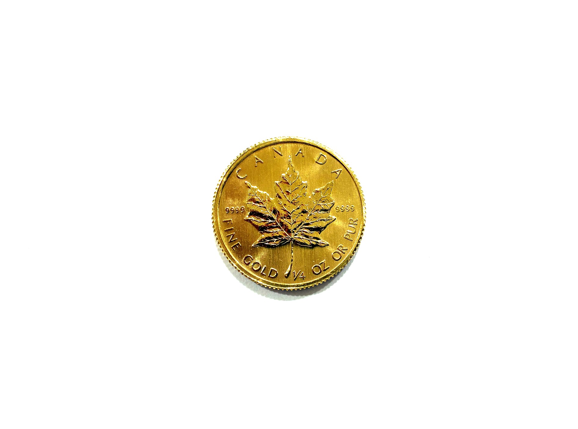 メープルリーフ金貨 1/4オンス
