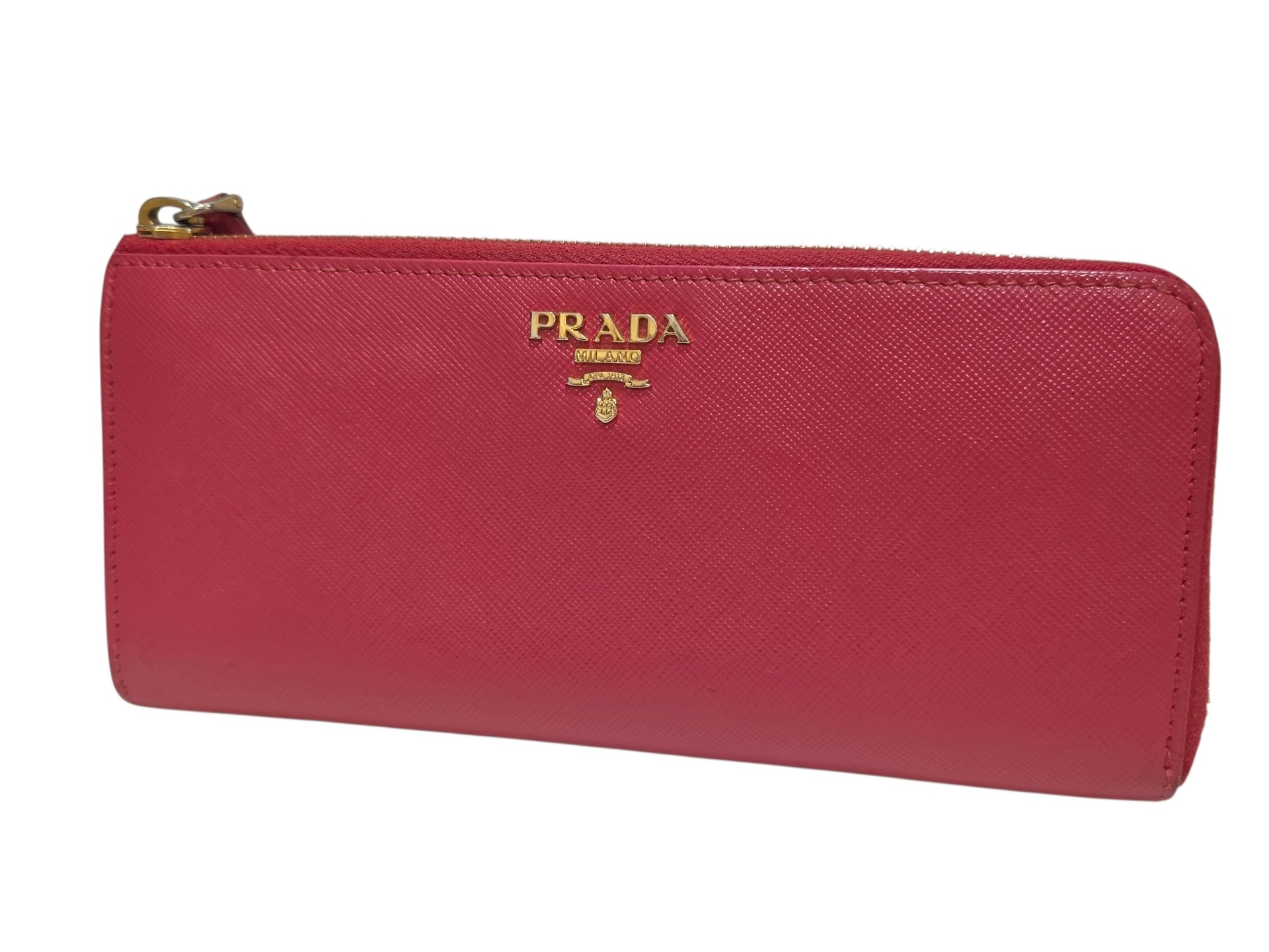 PRADA サフィアーノ L字ファスナー 長財布