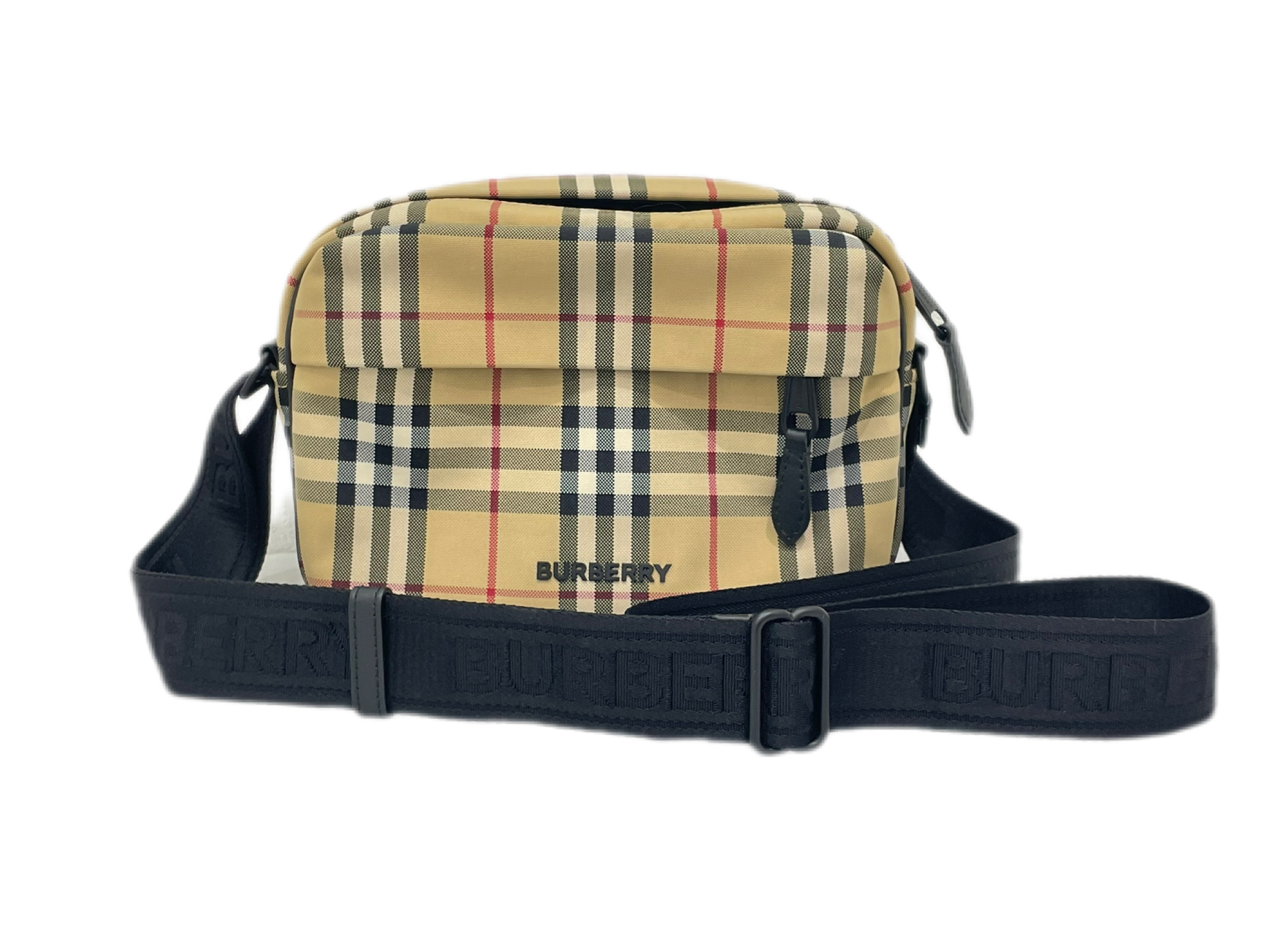 Burberry　ノバチェック ナイロン ショルダーバッグ