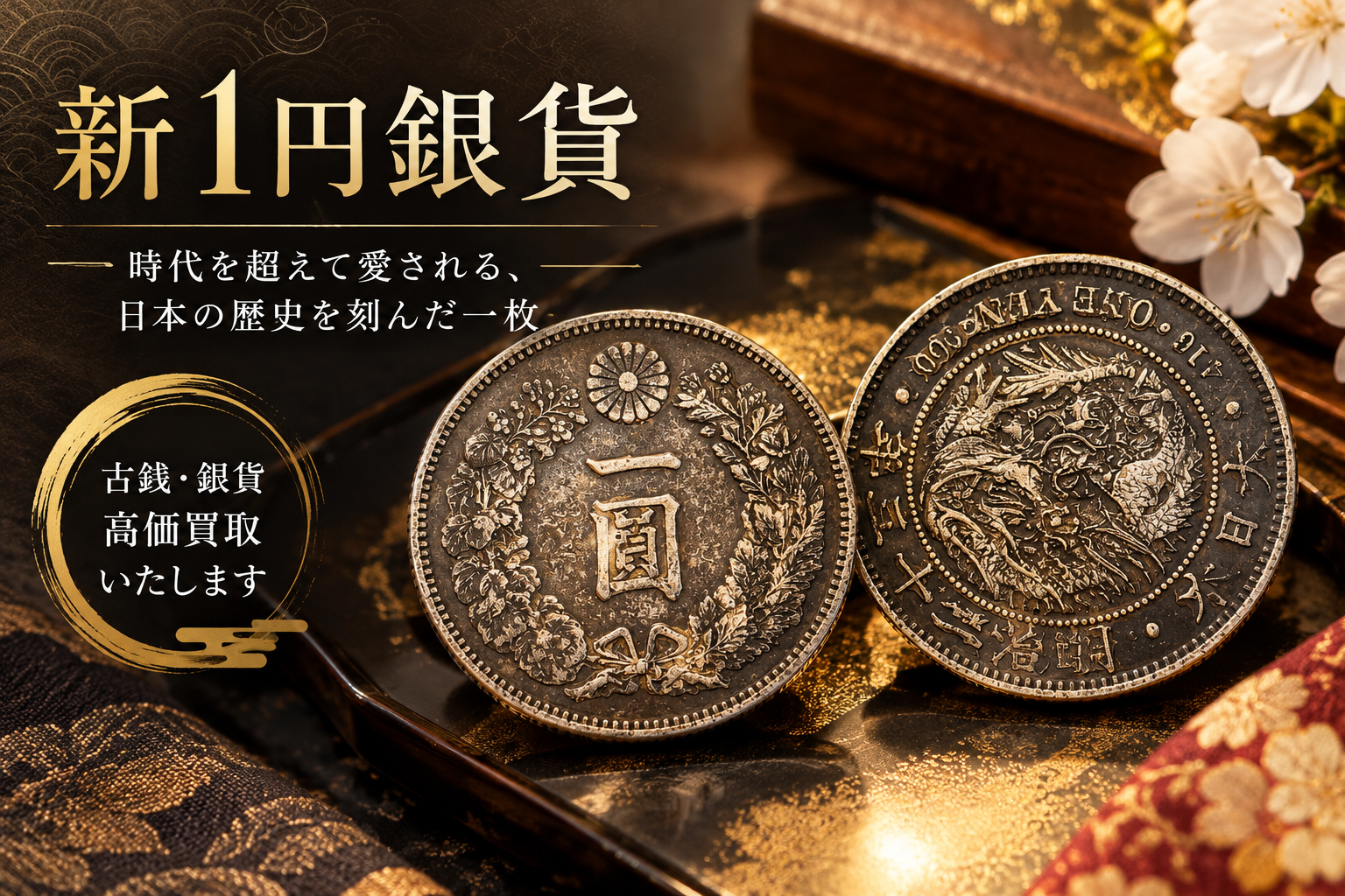 傷や汚れはそのままが正解！新１円銀貨お買取り！😊古銭やメダルのご売却ご相談実施中！💪【瑞穂町・武蔵村山市・東大和市・青梅市・所沢市・入間市の お買取りなら、いちふじジョイフル本田瑞穂店へ】　