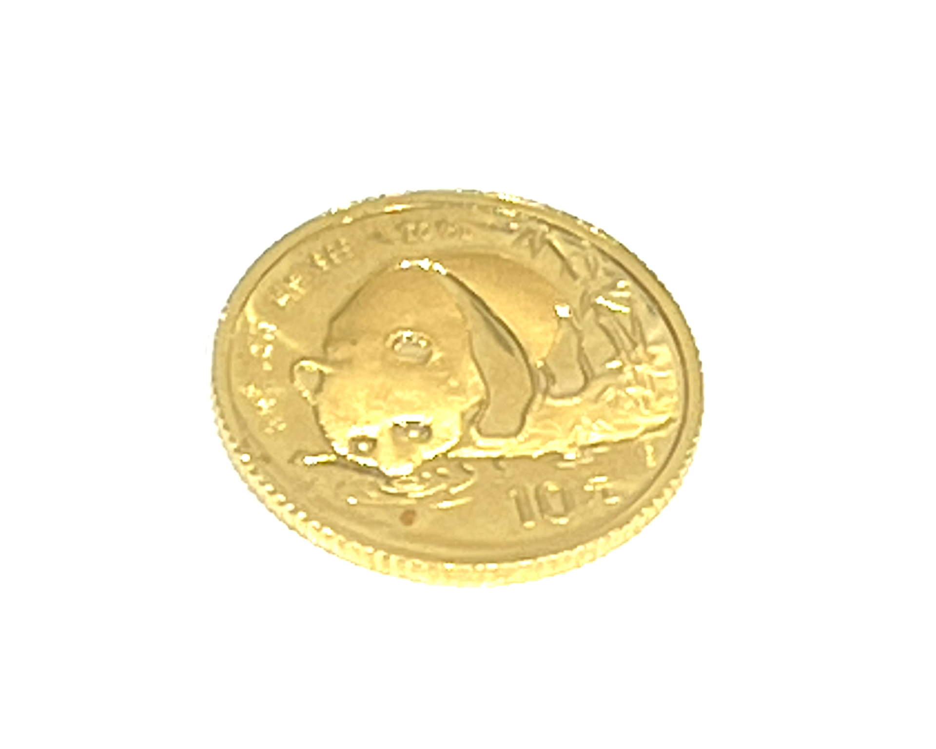 (金）999　K24　中国パンダ金貨　1/10OZ　