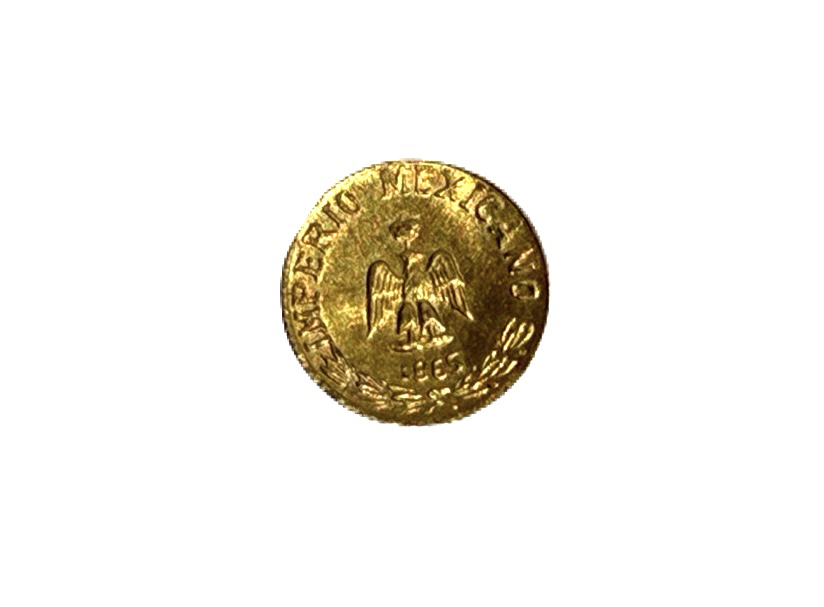 （金）K20 メキシコ　マクシミリアン金貨